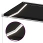 vidaXL Tenda da Sole Retrattile Manuale LED 450x350 cm Antracite vidaXL Tenda da Sole Retrattile Manuale LED 450x350 cm Antracite