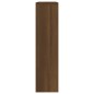 Scarpiera con Specchio a 2 Livelli Rovere marrone 63x17x67 cm Scarpiera con Specchio a 2 Livelli Rovere marrone 63x17x67 cm