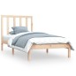 vidaXL Giroletto in Legno Massello di Pino 90x190 cm Single vidaXL Giroletto in Legno Massello di Pino 90x190 cm Single