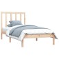 vidaXL Giroletto in Legno Massello di Pino 90x190 cm Single vidaXL Giroletto in Legno Massello di Pino 90x190 cm Single
