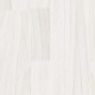 vidaXL Giroletto in Legno Massello Bianco 75x190 cm Small Single