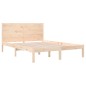 vidaXL Giroletto in Legno Massello 135x190 cm Double vidaXL Giroletto in Legno Massello 135x190 cm Double