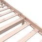 vidaXL Giroletto in Legno Massello 135x190 cm Small Double vidaXL Giroletto in Legno Massello 135x190 cm Small Double