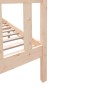 vidaXL Giroletto in Legno Massello 135x190 cm Small Double vidaXL Giroletto in Legno Massello 135x190 cm Small Double