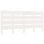 vidaXL Giroletto Bianco Legno Massello di Pino 120x190 cm Small Double vidaXL Giroletto Bianco Legno Massello di Pino 120x190 cm Small Double