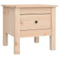 Tavolini 2 pz 40x40x39 cm Legno Massello di Pino Tavolini 2 pz 40x40x39 cm Legno Massello di Pino