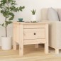 Tavolini 2 pz 40x40x39 cm Legno Massello di Pino Tavolini 2 pz 40x40x39 cm Legno Massello di Pino