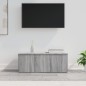Mobile Porta TV Grigio Sonoma 80x34x30 cm in Legno Multistrato Mobile Porta TV Grigio Sonoma 80x34x30 cm in Legno Multistrato