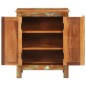 vidaXL Credenza con 2 Ante 55x30x70 cm in Legno Massello di Recupero vidaXL Credenza con 2 Ante 55x30x70 cm in Legno Massello di Recupero