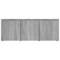 Mobile Porta TV Grigio Sonoma 80x34x30 cm in Legno Multistrato Mobile Porta TV Grigio Sonoma 80x34x30 cm in Legno Multistrato
