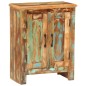 vidaXL Credenza con 2 Ante 55x30x70 cm in Legno Massello di Recupero vidaXL Credenza con 2 Ante 55x30x70 cm in Legno Massello di Recupero