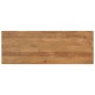 vidaXL Panca da Pranzo 110x40x46 cm Legno Massello di Acacia e Acciaio vidaXL Panca da Pranzo 110x40x46 cm Legno Massello di Acacia e Acciaio