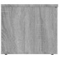 Mobile Porta TV Grigio Sonoma 80x34x30 cm in Legno Multistrato Mobile Porta TV Grigio Sonoma 80x34x30 cm in Legno Multistrato