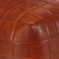 vidaXL Pouf Tanno 40x40x40 cm in Vera Pelle di Capra vidaXL Pouf Tanno 40x40x40 cm in Vera Pelle di Capra