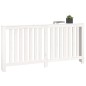 vidaXL Copertura Termosifone Bianca 169x19x84 cm Legno Massello Pino vidaXL Copertura Termosifone Bianca 169x19x84 cm Legno Massello Pino