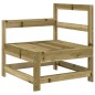 vidaXL Set Salotto da Giardino 6 pz in Legno Impregnato di Pino vidaXL Set Salotto da Giardino 6 pz in Legno Impregnato di Pino
