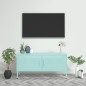 vidaXL Mobile TV Menta 105x35x50 cm in Acciaio vidaXL Mobile TV Menta 105x35x50 cm in Acciaio