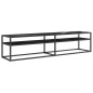 vidaXL Mobile Porta TV Marmo Nero 180x40x40,5 cm in Vetro Temperato vidaXL Mobile Porta TV Marmo Nero 180x40x40,5 cm in Vetro Temperato