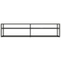 vidaXL Mobile Porta TV Marmo Nero 180x40x40,5 cm in Vetro Temperato vidaXL Mobile Porta TV Marmo Nero 180x40x40,5 cm in Vetro Temperato