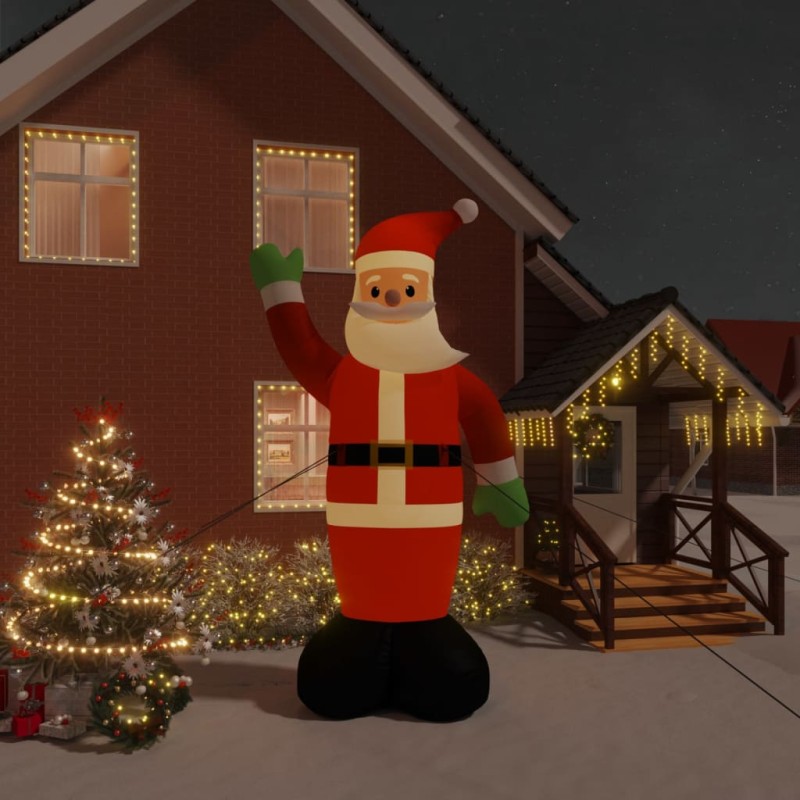 Babbo Natale Gonfiabile con LED 475 cm Babbo Natale Gonfiabile con LED 475 cm