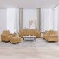 vidaXL Set di Divani 4 pz con Cuscini Marrone in Velluto vidaXL Set di Divani 4 pz con Cuscini Marrone in Velluto