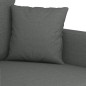 vidaXL Poltrona Grigio Scuro 60 cm in Tessuto vidaXL Poltrona Grigio Scuro 60 cm in Tessuto