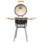 vidaXL Griglia Barbecue Kamado Affumicatore in Ceramica 81 cm vidaXL Griglia Barbecue Kamado Affumicatore in Ceramica 81 cm