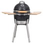 vidaXL Griglia Barbecue Kamado Affumicatore in Ceramica 81 cm vidaXL Griglia Barbecue Kamado Affumicatore in Ceramica 81 cm