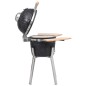 vidaXL Griglia Barbecue Kamado Affumicatore in Ceramica 81 cm vidaXL Griglia Barbecue Kamado Affumicatore in Ceramica 81 cm