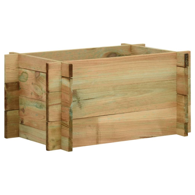 vidaXL Fioriera Giardino Letto Vegetale Legno Pino Impregnato 40 cm vidaXL Fioriera Giardino Letto Vegetale Legno Pino Impregnato 40 cm