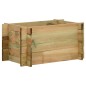 vidaXL Fioriera Giardino Letto Vegetale Legno Pino Impregnato 40 cm vidaXL Fioriera Giardino Letto Vegetale Legno Pino Impregnato 40 cm