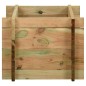 vidaXL Fioriera Giardino Letto Vegetale Legno Pino Impregnato 40 cm vidaXL Fioriera Giardino Letto Vegetale Legno Pino Impregnato 40 cm