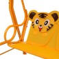 vidaXL Dondolo a Panchina per Bambini Giallo 115x75x110 cm in Tessuto vidaXL Dondolo a Panchina per Bambini Giallo 115x75x110 cm in Tessuto