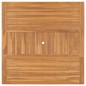 vidaXL Tavolo da Giardino 150x150x76 cm in Legno Massello di Teak vidaXL Tavolo da Giardino 150x150x76 cm in Legno Massello di Teak