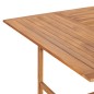 vidaXL Tavolo da Giardino 150x150x76 cm in Legno Massello di Teak vidaXL Tavolo da Giardino 150x150x76 cm in Legno Massello di Teak