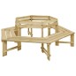 vidaXL Panchina da Giardino 240 cm in Legno di Pino Impregnato vidaXL Panchina da Giardino 240 cm in Legno di Pino Impregnato