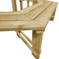 vidaXL Panchina da Giardino 240 cm in Legno di Pino Impregnato vidaXL Panchina da Giardino 240 cm in Legno di Pino Impregnato