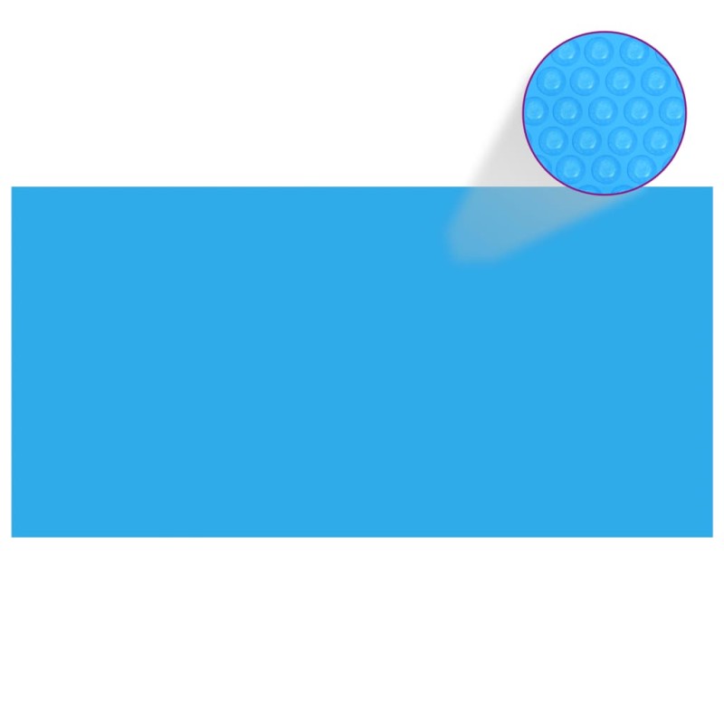 vidaXL Copertura per Piscina Blu 488x244 cm PE vidaXL Copertura per Piscina Blu 488x244 cm PE