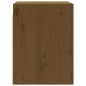 Pensili 2 pz Marrone Miele 30x30x40cm in Legno Massello di Pino Pensili 2 pz Marrone Miele 30x30x40cm in Legno Massello di Pino
