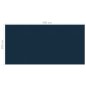 vidaXL Pellicola Galleggiante Solare PE Piscina 400x200 cm Nero e Blu vidaXL Pellicola Galleggiante Solare PE Piscina 400x200 cm Nero e Blu