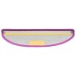 vidaXL Tappetini per Scale 15 pz Viola 65x21x4 cm