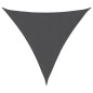 vidaXL Parasole a Vela Oxford Triangolare 6x6x6 m Antracite