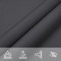 vidaXL Parasole a Vela Oxford Triangolare 6x6x6 m Antracite