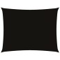 vidaXL Parasole a Vela Oxford Rettangolare 2x3 m Nero vidaXL Parasole a Vela Oxford Rettangolare 2x3 m Nero