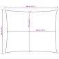vidaXL Parasole a Vela Oxford Rettangolare 2x3 m Nero vidaXL Parasole a Vela Oxford Rettangolare 2x3 m Nero