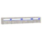 Mobile Porta TV con Luci LED Grigio Cemento 270x35x40 cm Mobile Porta TV con Luci LED Grigio Cemento 270x35x40 cm
