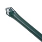 vidaXL Pali da Giardino 10 pz in Metallo 1 m Verde vidaXL Pali da Giardino 10 pz in Metallo 1 m Verde