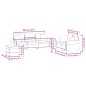 vidaXL Set di Divani 3 pz con Cuscini Marrone in Velluto vidaXL Set di Divani 3 pz con Cuscini Marrone in Velluto