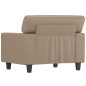 vidaXL Poltrona Cappuccino 60 cm in Similpelle