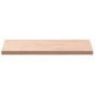 vidaXL Piano Tavolo 100x60x4cm Rettangolare Legno Massello di Faggio vidaXL Piano Tavolo 100x60x4cm Rettangolare Legno Massello di Faggio